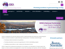 Tablet Screenshot of genca.org